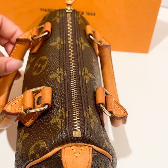 Vintage Luis Viutton Nano Speedy Rare Find Womens HandBag - Picture 5 of 15